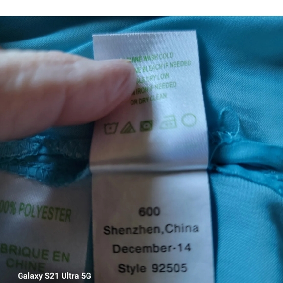 Lilly Pulitzer Everglades Tunic Long Roll Tab Sleeve Blouse Blue Size XS - Picture 9 of 9